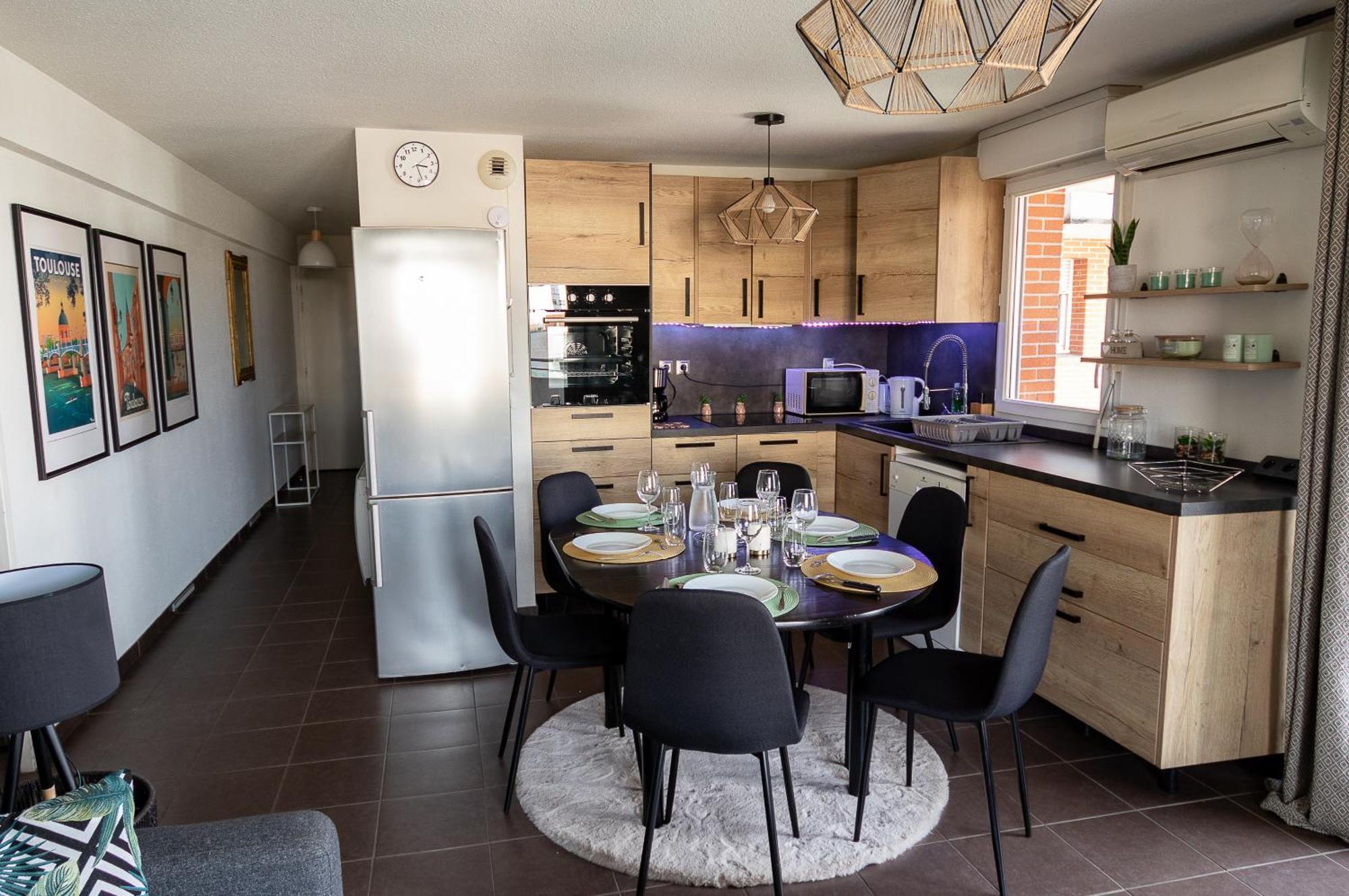 Chouette , Un Logement T3 Cozy Tout Proche Du Metro Et Parking Prive A Disposition Toulouse Bagian luar foto